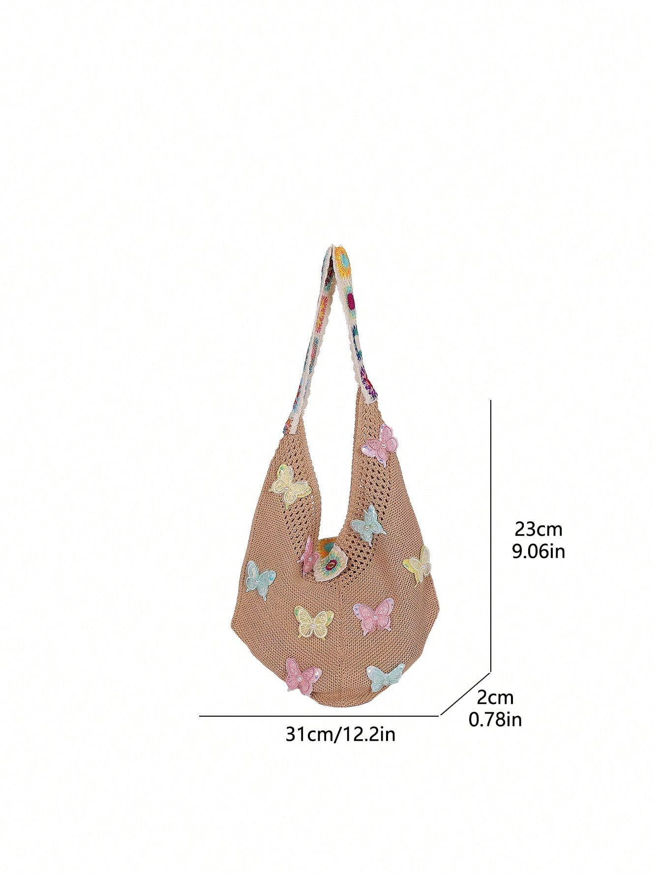 Summer New Casual Straw Tote Bag, Women Large Capacity Shoulder Shopping Handbag , Summer , Beach