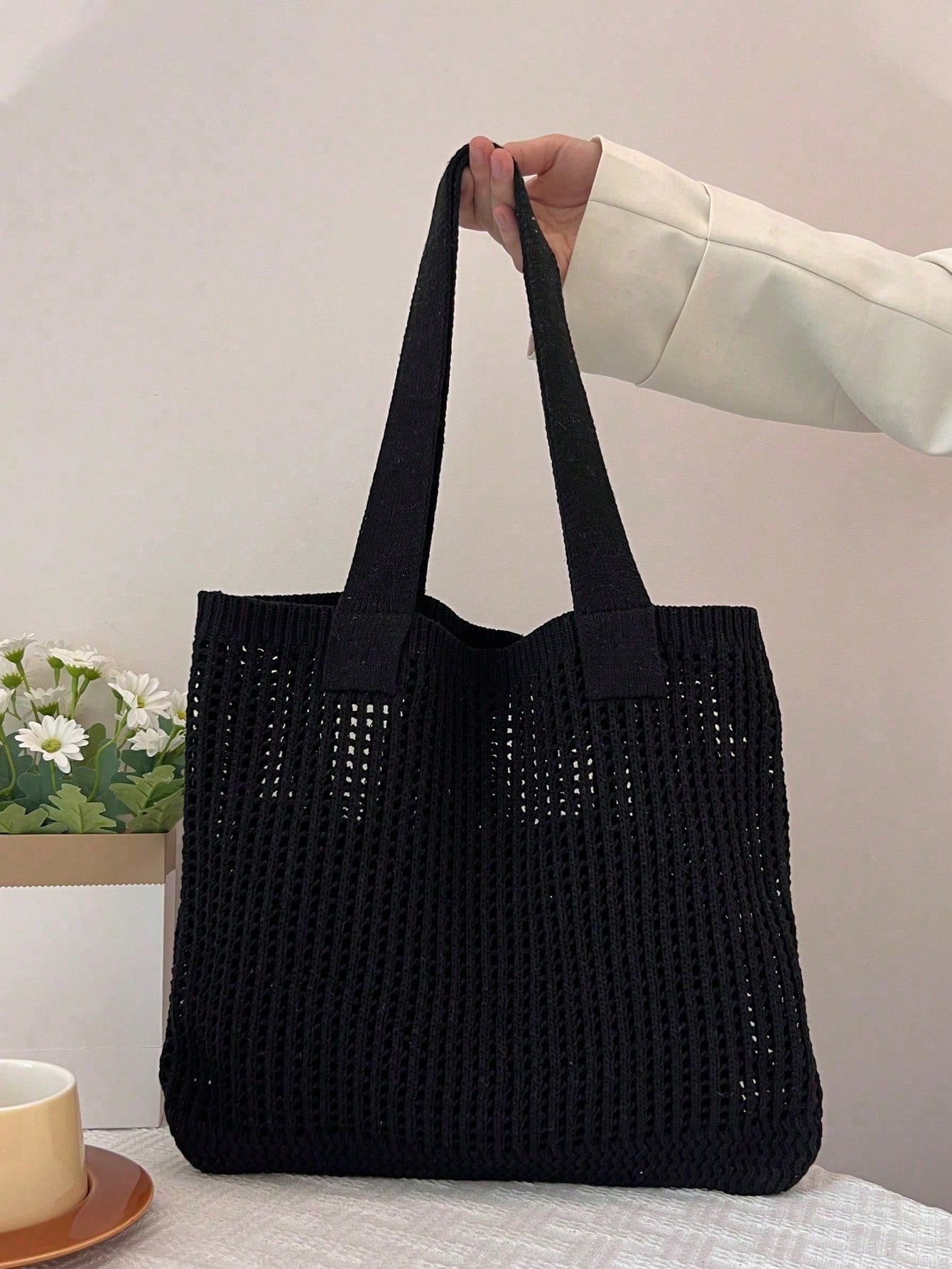 Summer Vacation Beach Bag, Large Capacity Shoulder Bag, Elegant Ladies' Fashion Shoulder Bag,