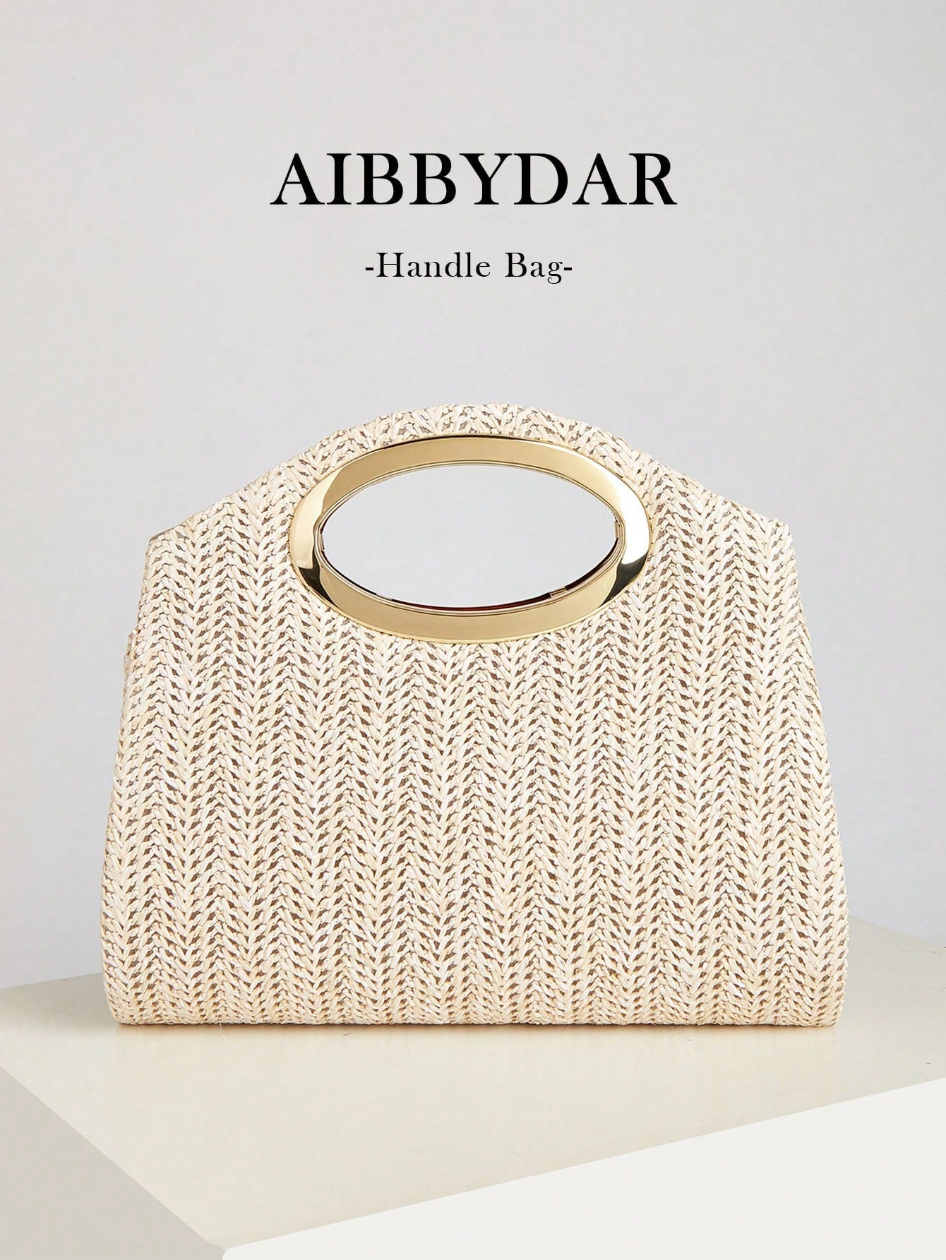 AIBBYDAR Women's Evening Bag, Apricot Colored Fashionable Solid Velvet Handbag, Suitable For Evening Gowns