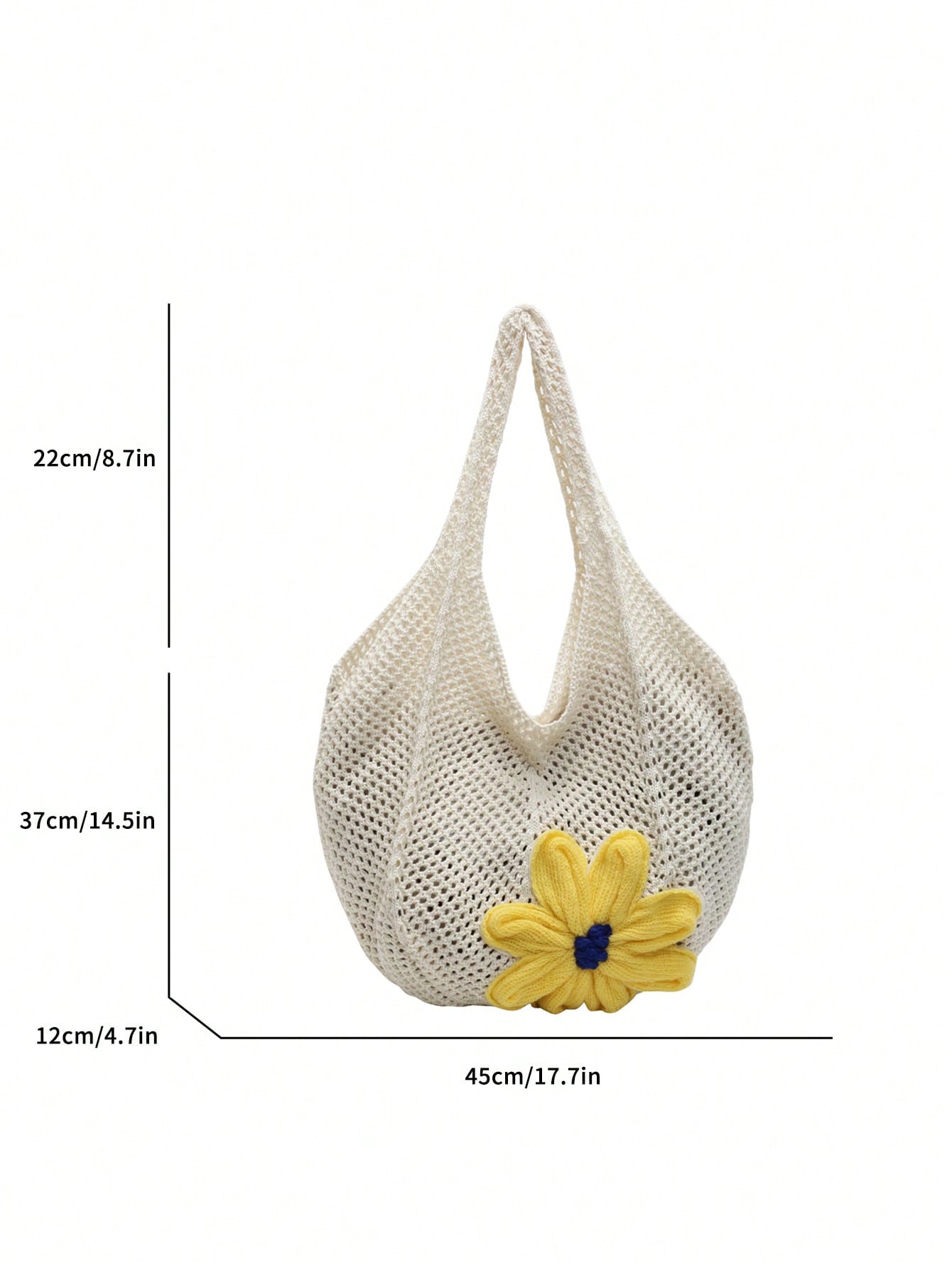 Summer New Casual Straw Tote Bag, Women Large Capacity Shoulder Shopping Handbag , Summer , Beach