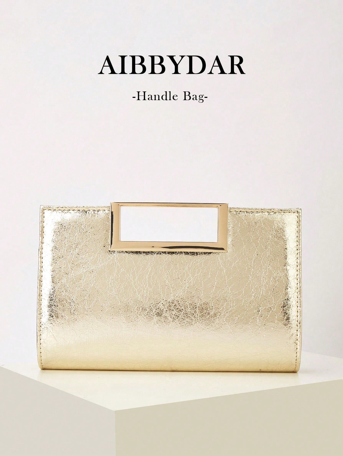 AIBBYDAR Women's Evening Bag, Apricot Colored Fashionable Solid Velvet Handbag, Suitable For Evening Gowns
