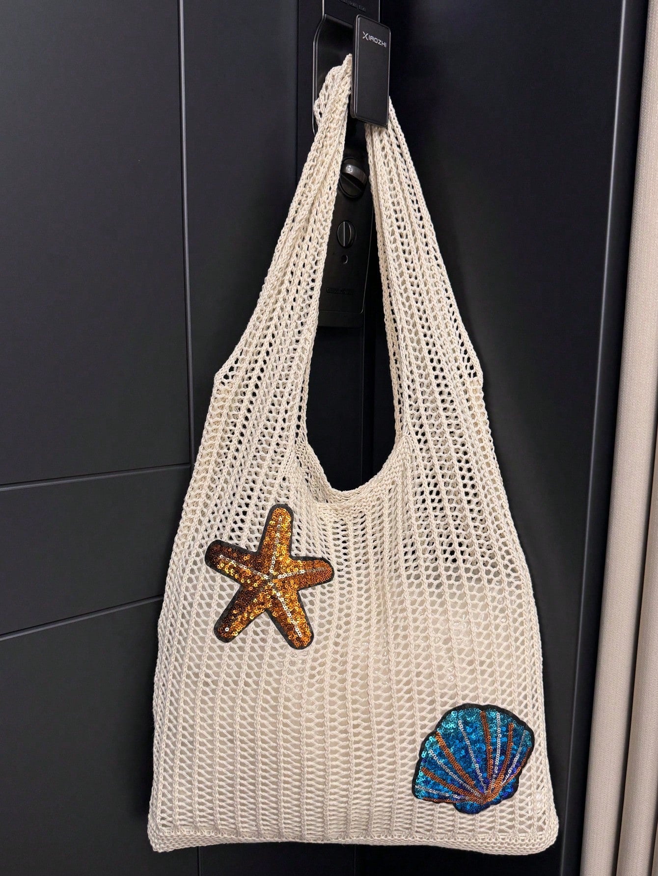 Summer Vacation Beach Bag, Large Capacity Tote Bag, Fashionable & Elegant Women's Shoulder Bag