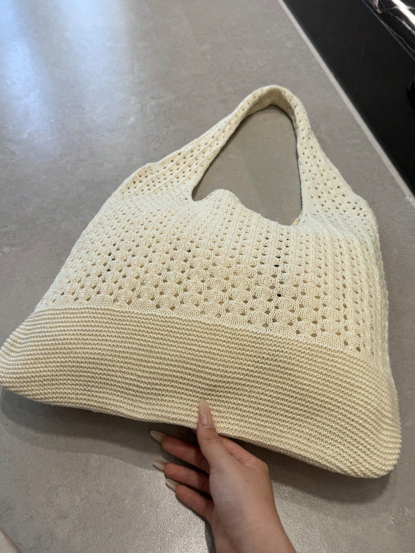 Summer Vacation Beach Bag, Large Capacity Tote Bag, Fashionable & Elegant Women's Shoulder Bag