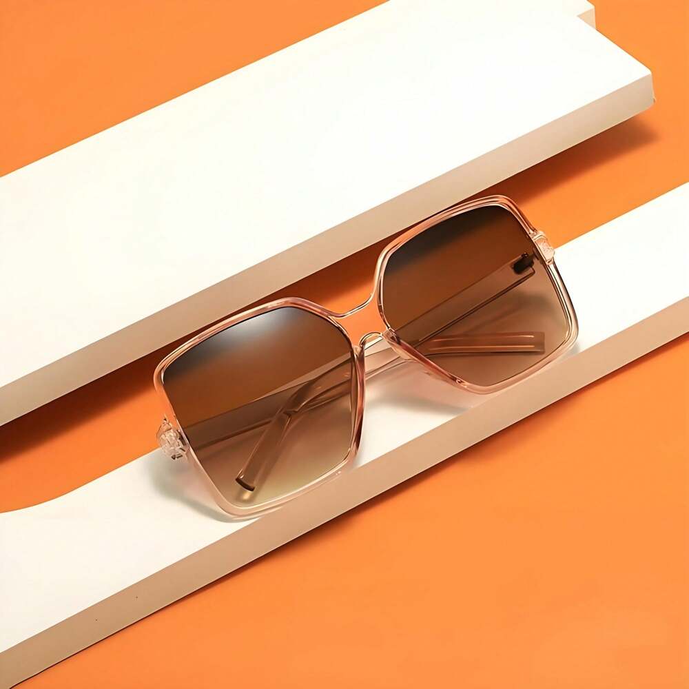 1 Pair Retro-Style Rectangular Fashion Glasses – Ultra-Modern Eyewear for Parties, Streetwear & Everyday Outfits