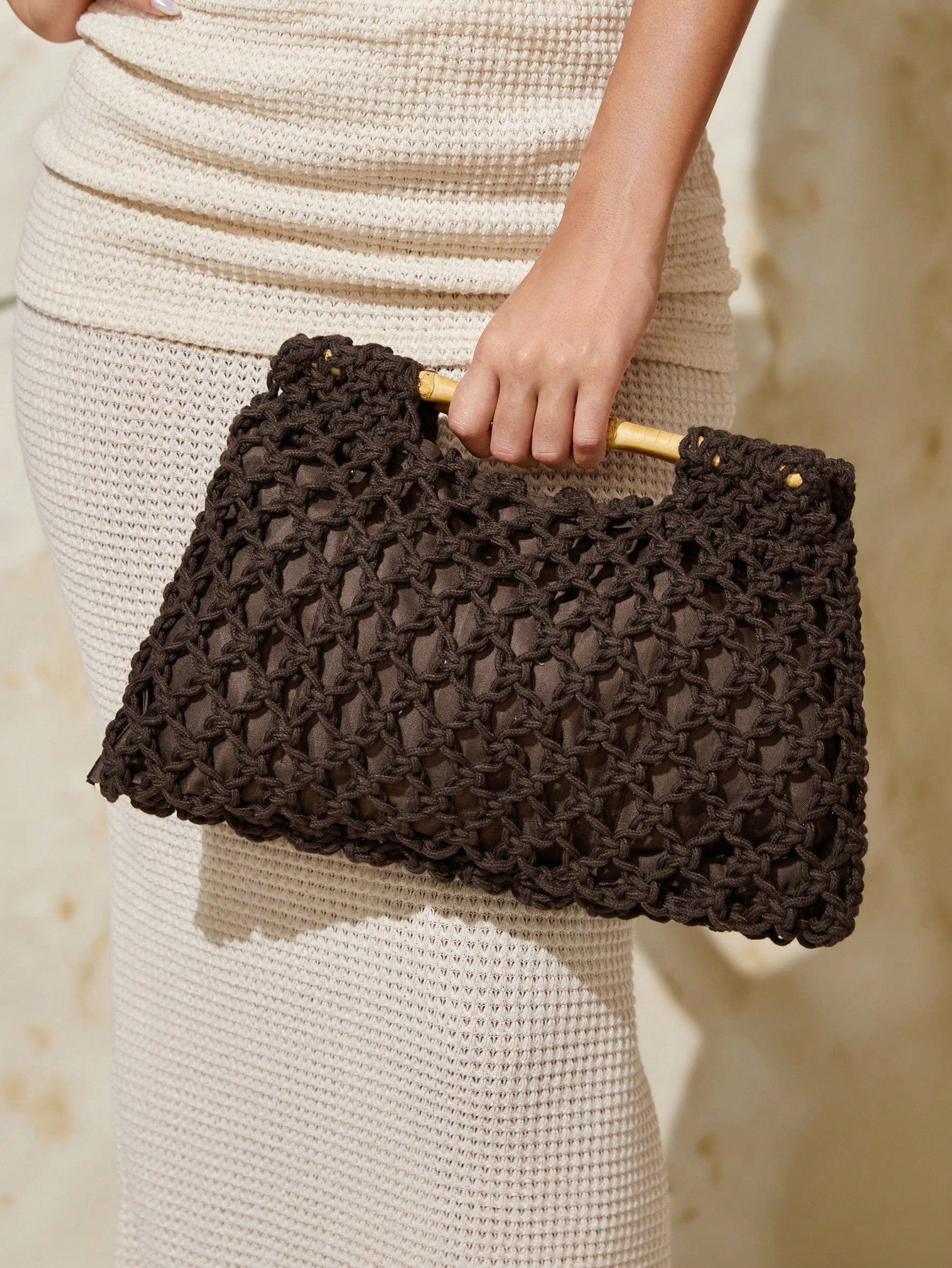 SXY Women's Woven Clutch Bag, Beach Purse, Perfect For Summer, Vacation & Daily Use, Travel Must Haves