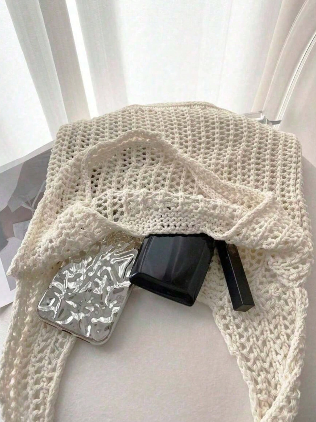 Summer Vacation Beach Bag, Large Capacity Tote Bag, Fashionable & Elegant Women's Shoulder Bag