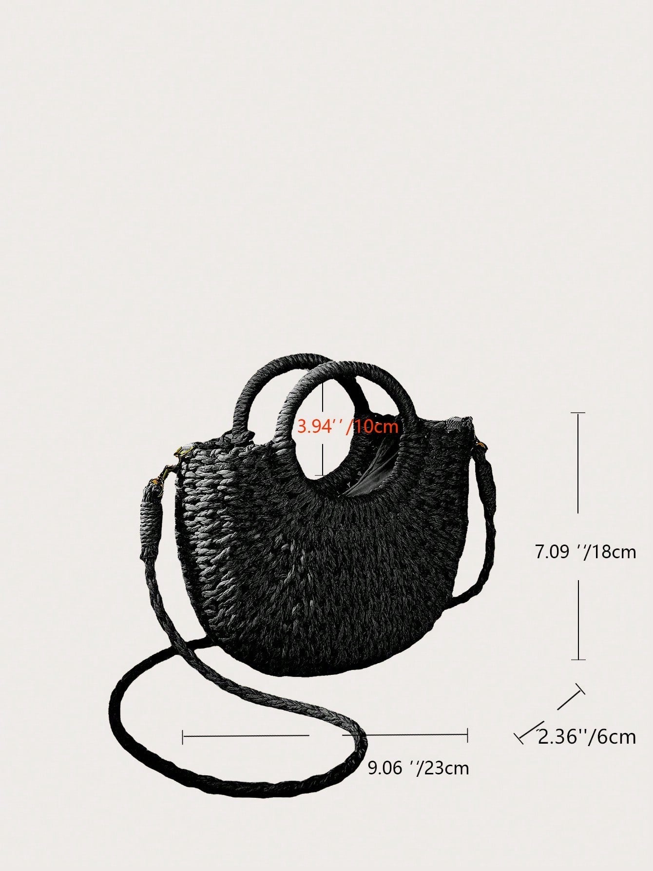 Yogodlns Straw Woven Crossbody Shoulder Bag Daisy Decor Handmade Small Purse Handbag Bohemia Summer Bag, Eye-Catching Beach Bag Summer