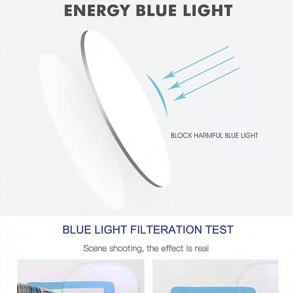 1 Pair Women's Blue Light Blocking Clear Lens Glasses, Anti-Visual Fatigue Eyewear for Computer, TV, Gaming & Smartphone Use, Fashion All-Match Eye Care Accessory, Lightweight Comfortable Frame for Daily Wear