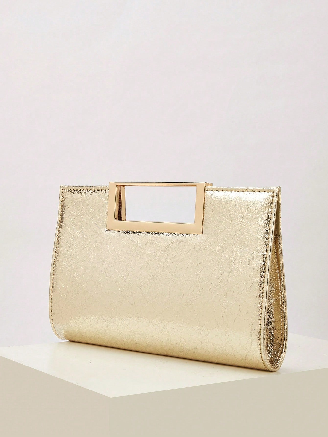 AIBBYDAR Women's Evening Bag, Apricot Colored Fashionable Solid Velvet Handbag, Suitable For Evening Gowns