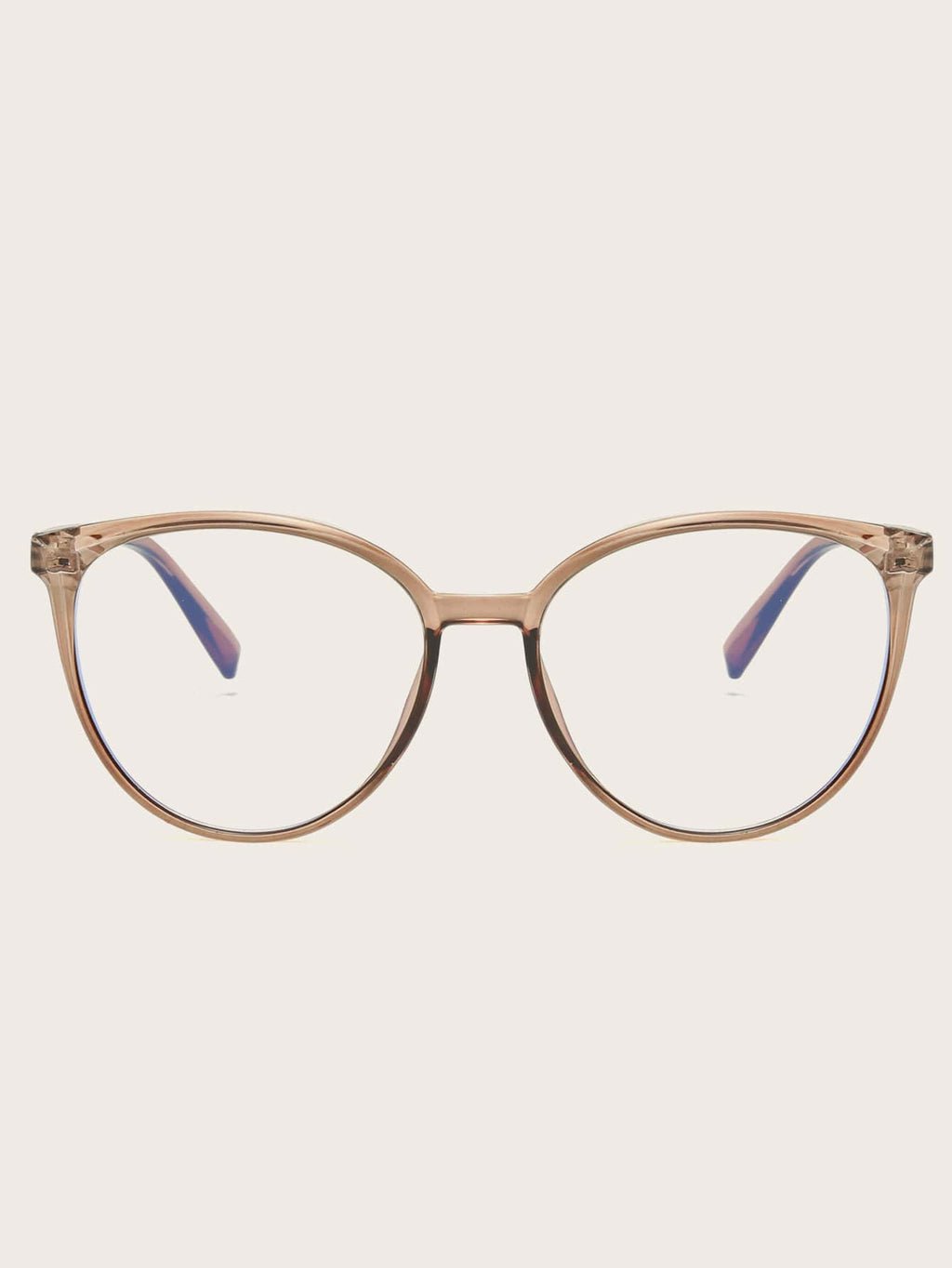 1 Pair Women's Tortoiseshell Clear Lens Glasses, Stylish and Versatile Eyewear for Daily Use, Trendy Fashion Accessory for Casual Outfits, Office Looks, and Everyday Wear, Lightweight and Comfortable Fit