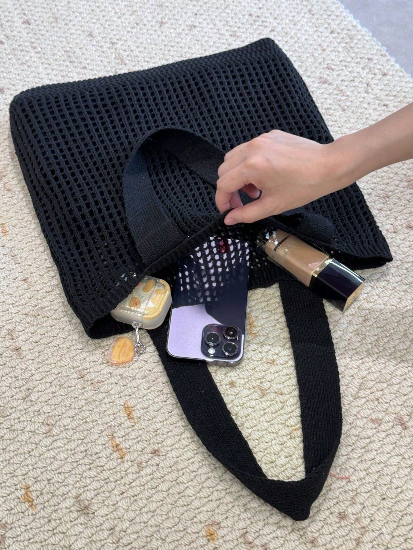 Summer Vacation Beach Bag, Large Capacity Shoulder Bag, Elegant Ladies' Fashion Shoulder Bag,